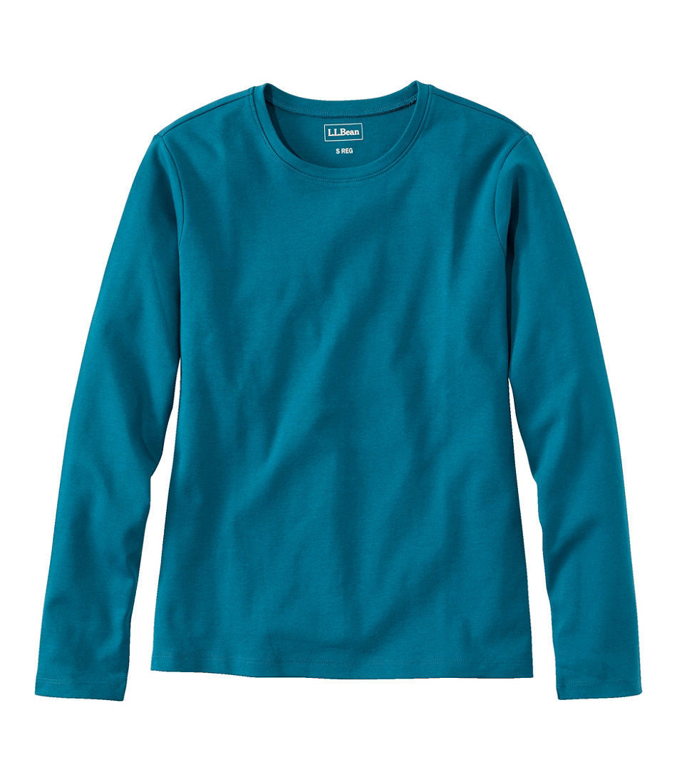 Long-Sleeve Crewneck Women's L.L.Bean Tee