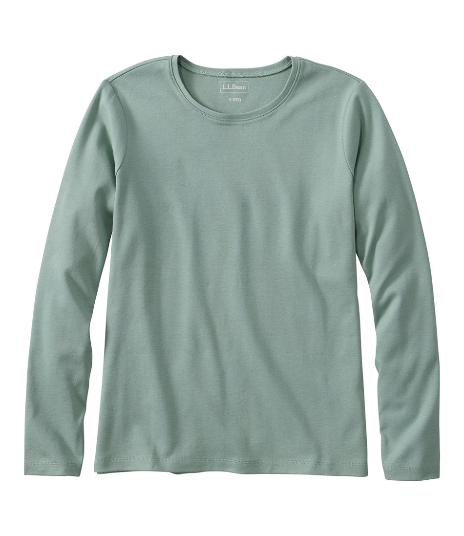 Long-Sleeve Crewneck Women's L.L.Bean Tee