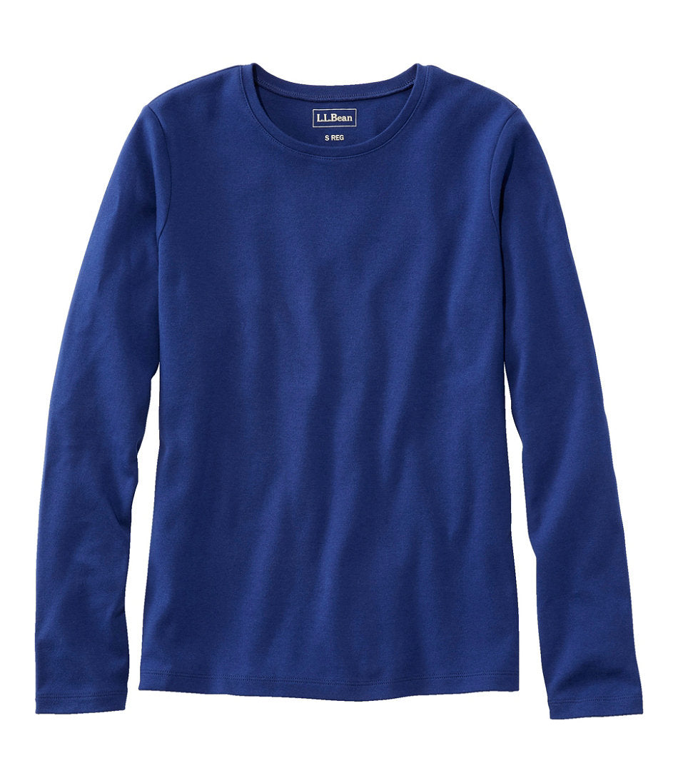 Long-Sleeve Crewneck Women's L.L.Bean Tee