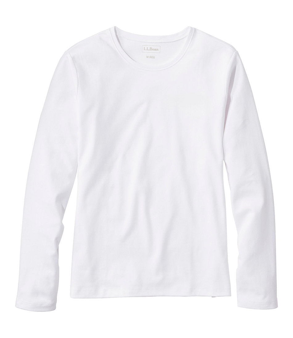 Long-Sleeve Crewneck Women's L.L.Bean Tee