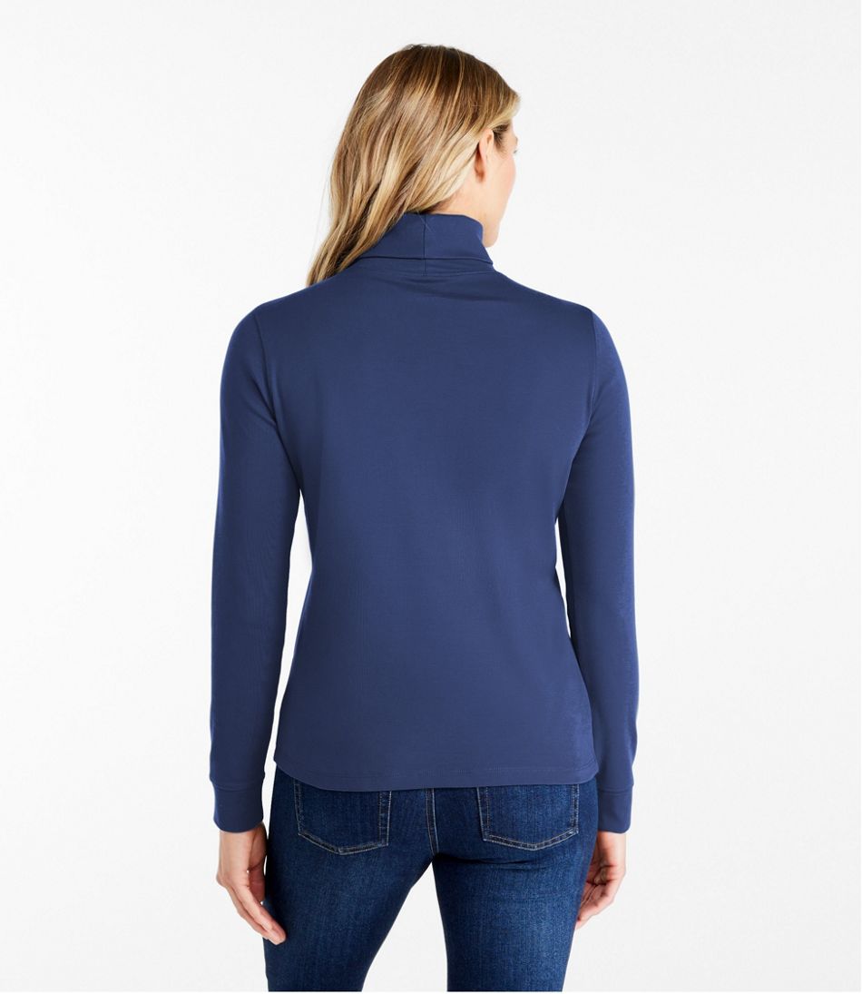 Long-Sleeve Women's L.L.Bean Interlock Turtleneck