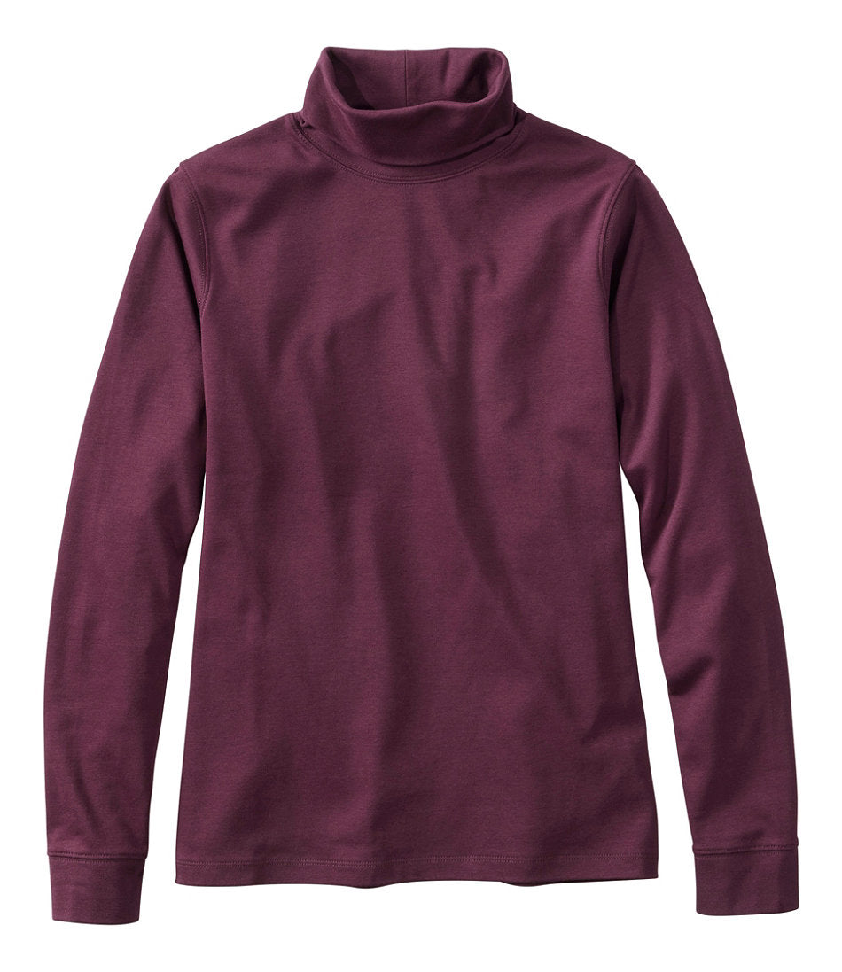 Long-Sleeve Women's L.L.Bean Interlock Turtleneck