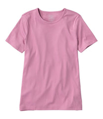 Women's Pima Cotton Tee Short-Sleeve Crewneck