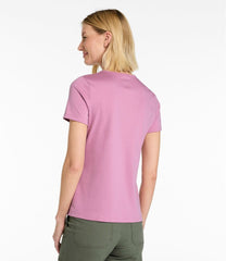 Women's Pima Cotton Tee Short-Sleeve Crewneck