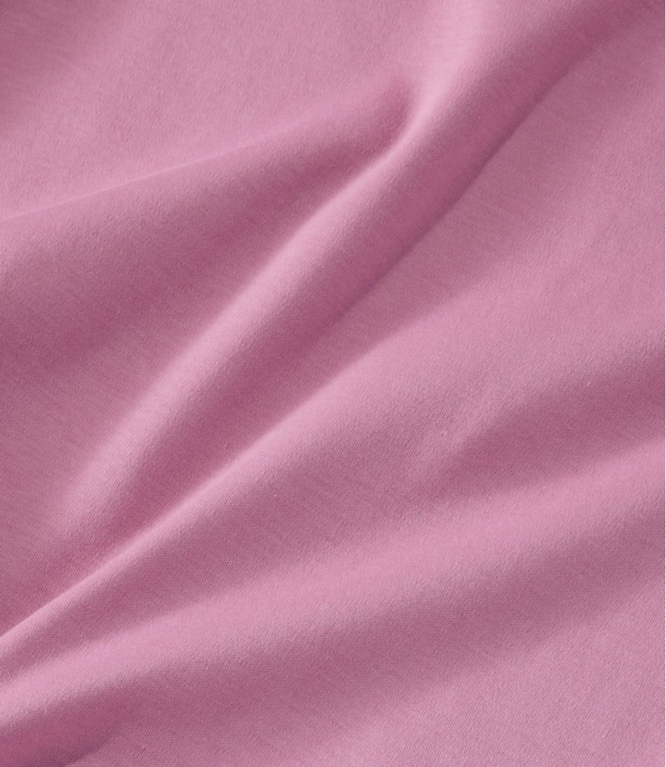 Women's Pima Cotton Shaped V-Neck Short-Sleeve