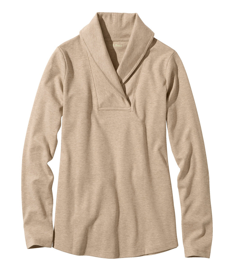Long-Sleeve Shawl Collar Women's L.L.Bean Pullover