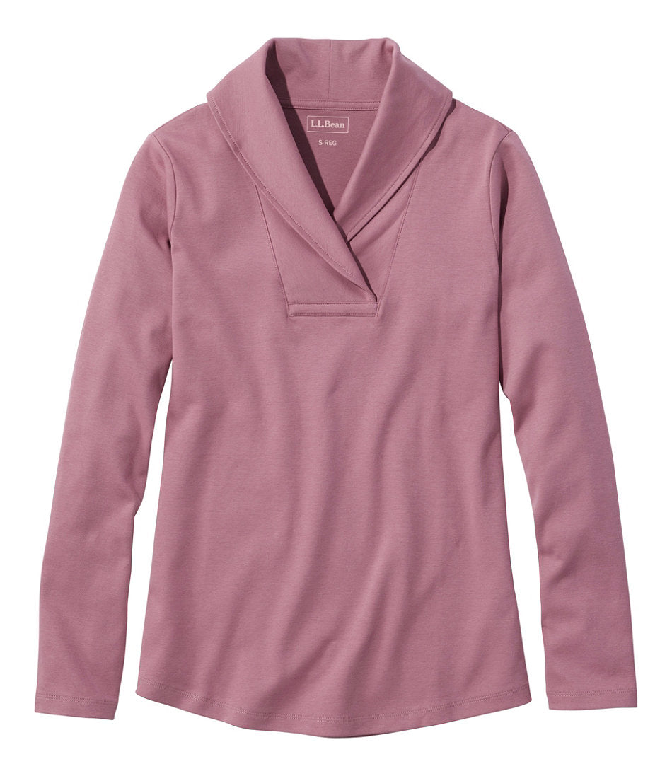 Long-Sleeve Shawl Collar Women's L.L.Bean Pullover