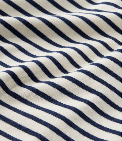 Women's L.L.Bean Interlock Turtleneck, Long-Sleeve Stripe
