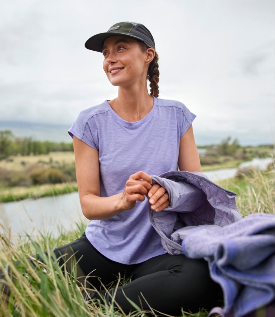 Women's Streamside Tee Short-Sleeve Ruched Crew