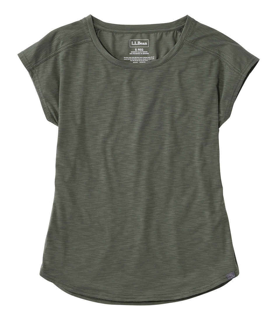 Women's Streamside Tee Short-Sleeve Ruched Crew
