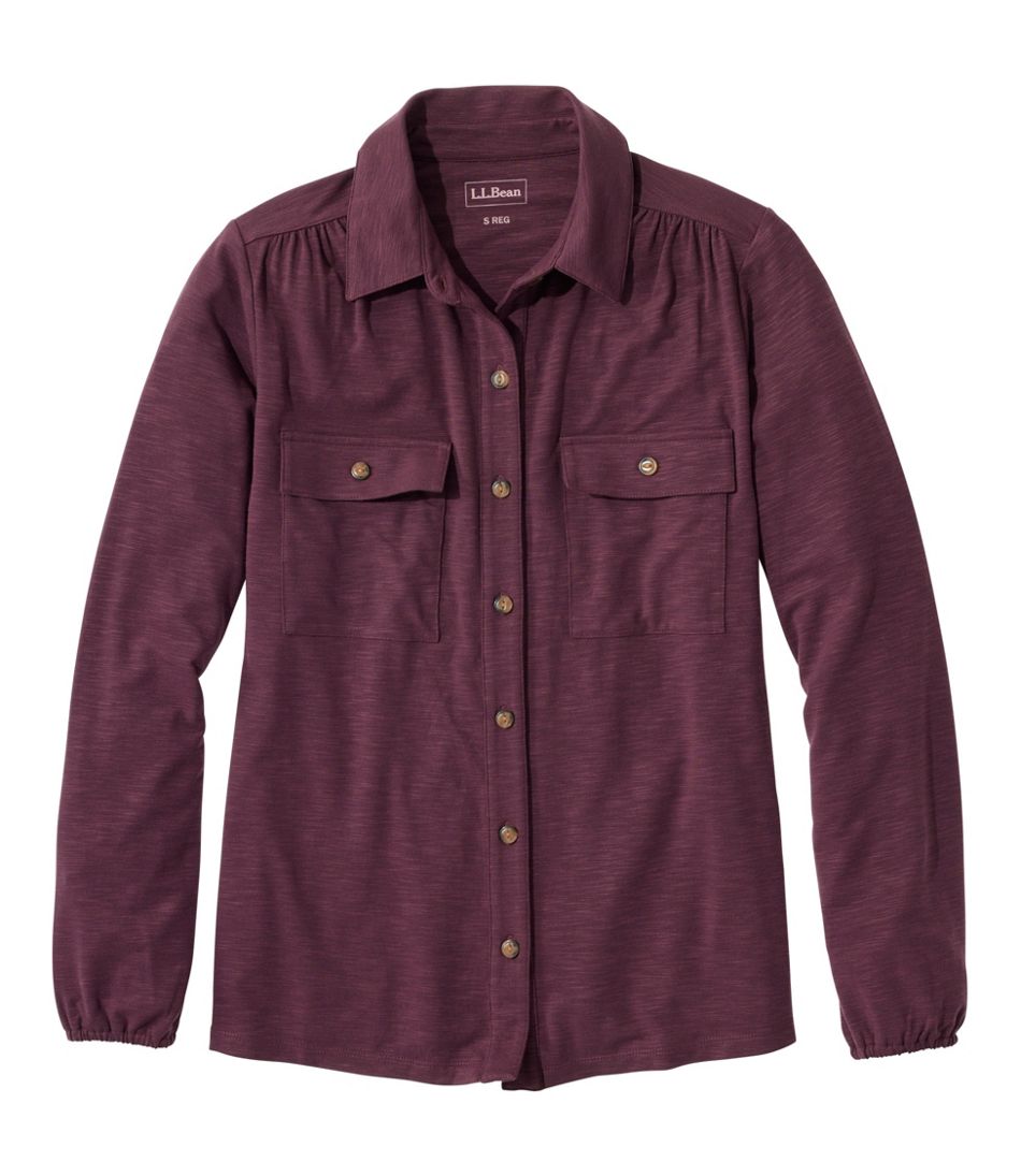 Button-Front Shirt Camden Hills Tee