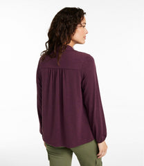 Button-Front Shirt Camden Hills Tee