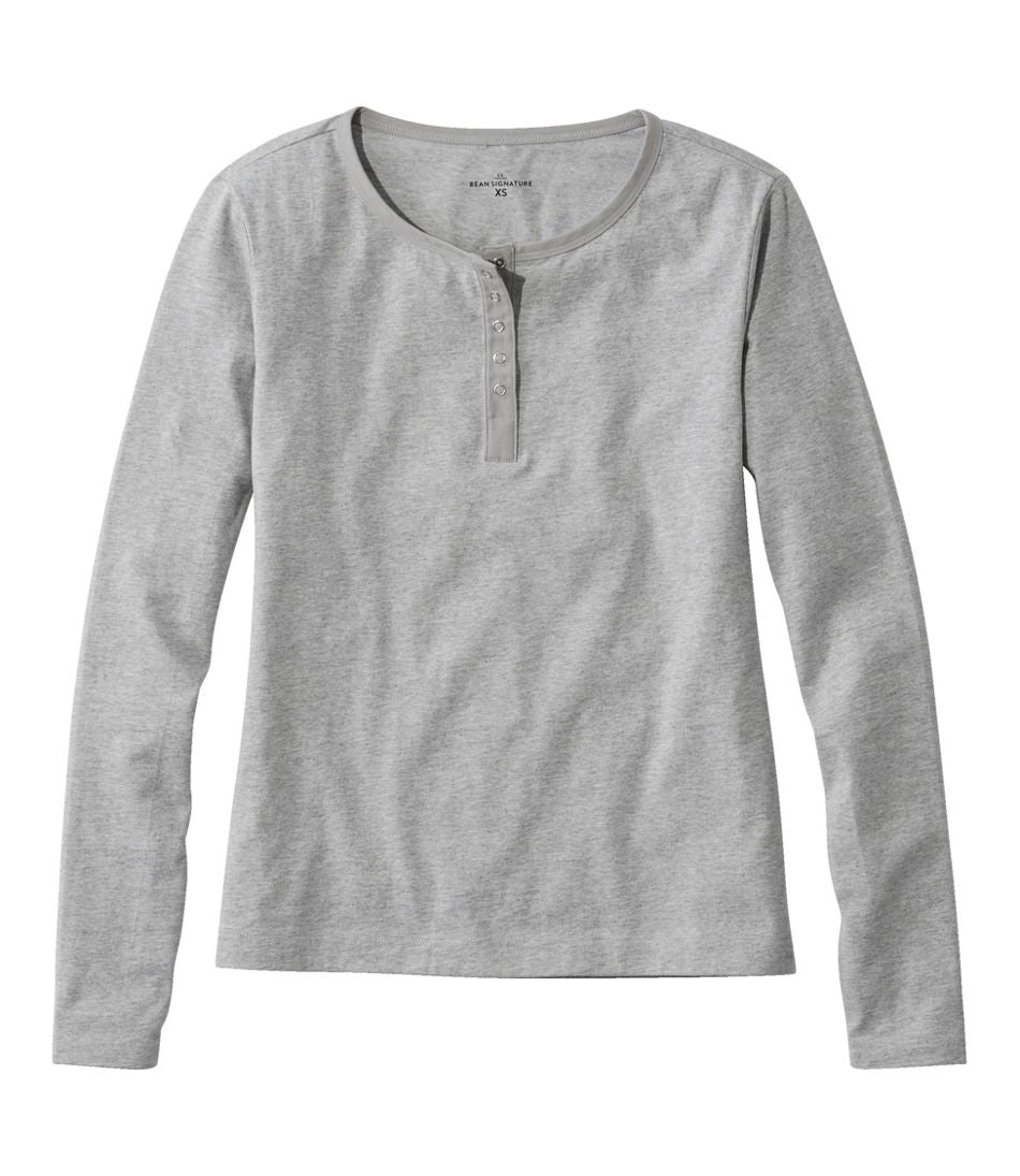 Women's Signature Rangeley Cotton Tee Henley