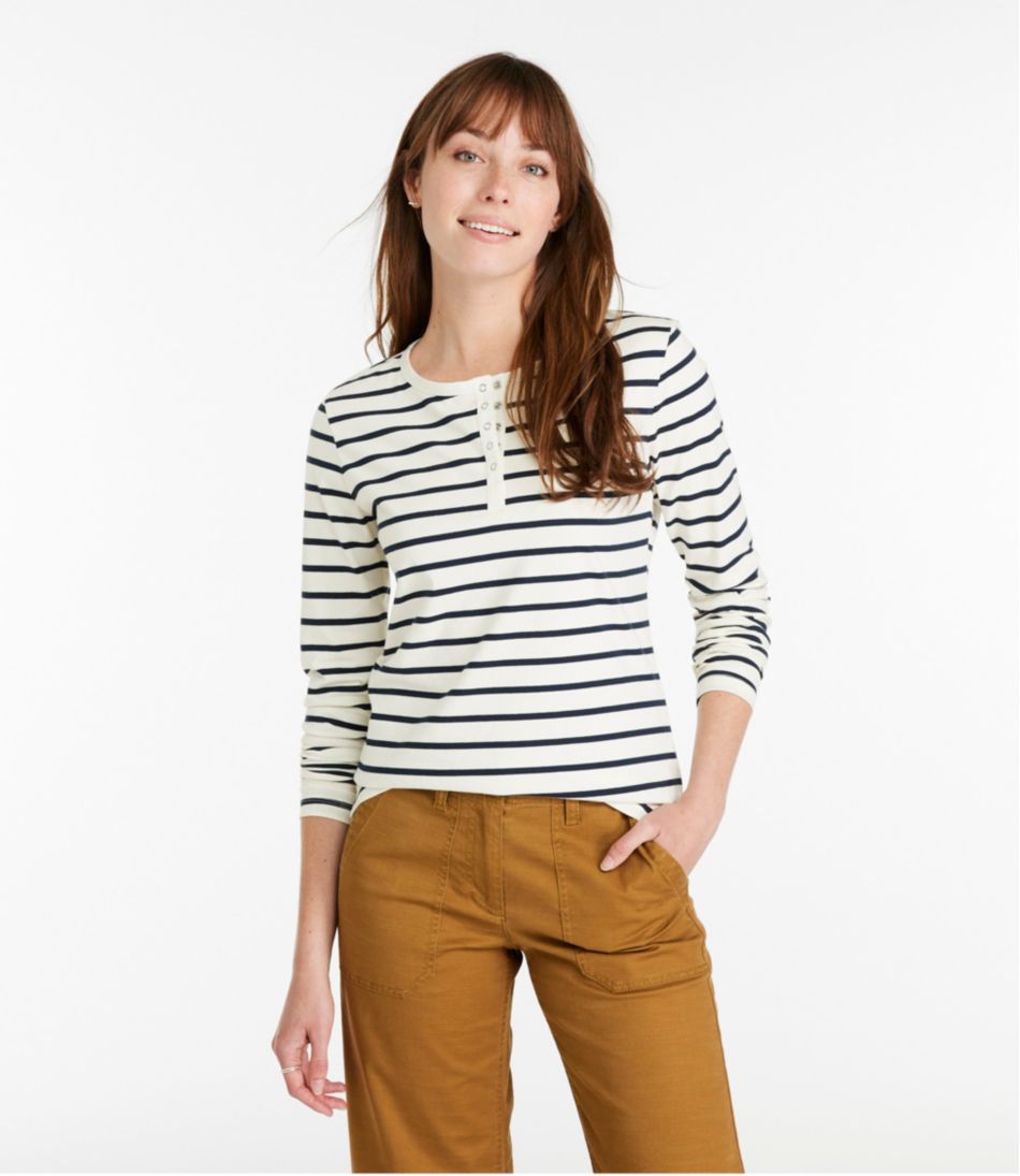 Women's Signature Rangeley Cotton Tee Henley