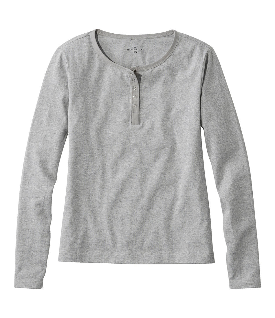 Women's Signature Rangeley Cotton Tee Henley