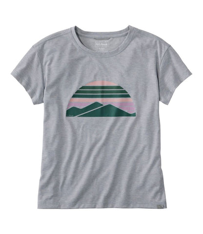 Women's Vista Camp Tee, Short-Sleeve Graphic Crew