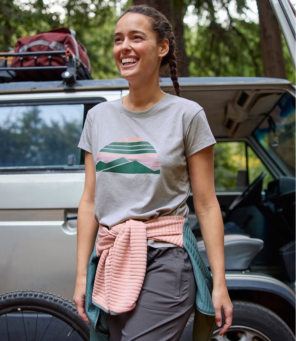 Short-Sleeve Graphic Crew Women's Vista Camp Tee