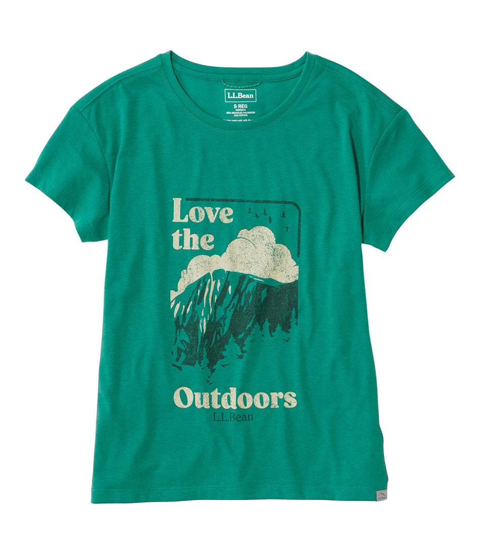 Short-Sleeve Graphic Crew Women's Vista Camp Tee