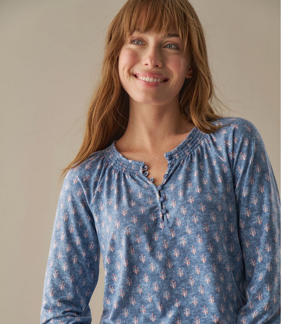 Women's Camden Hills Tee Three-Quarter-Sleeve Print