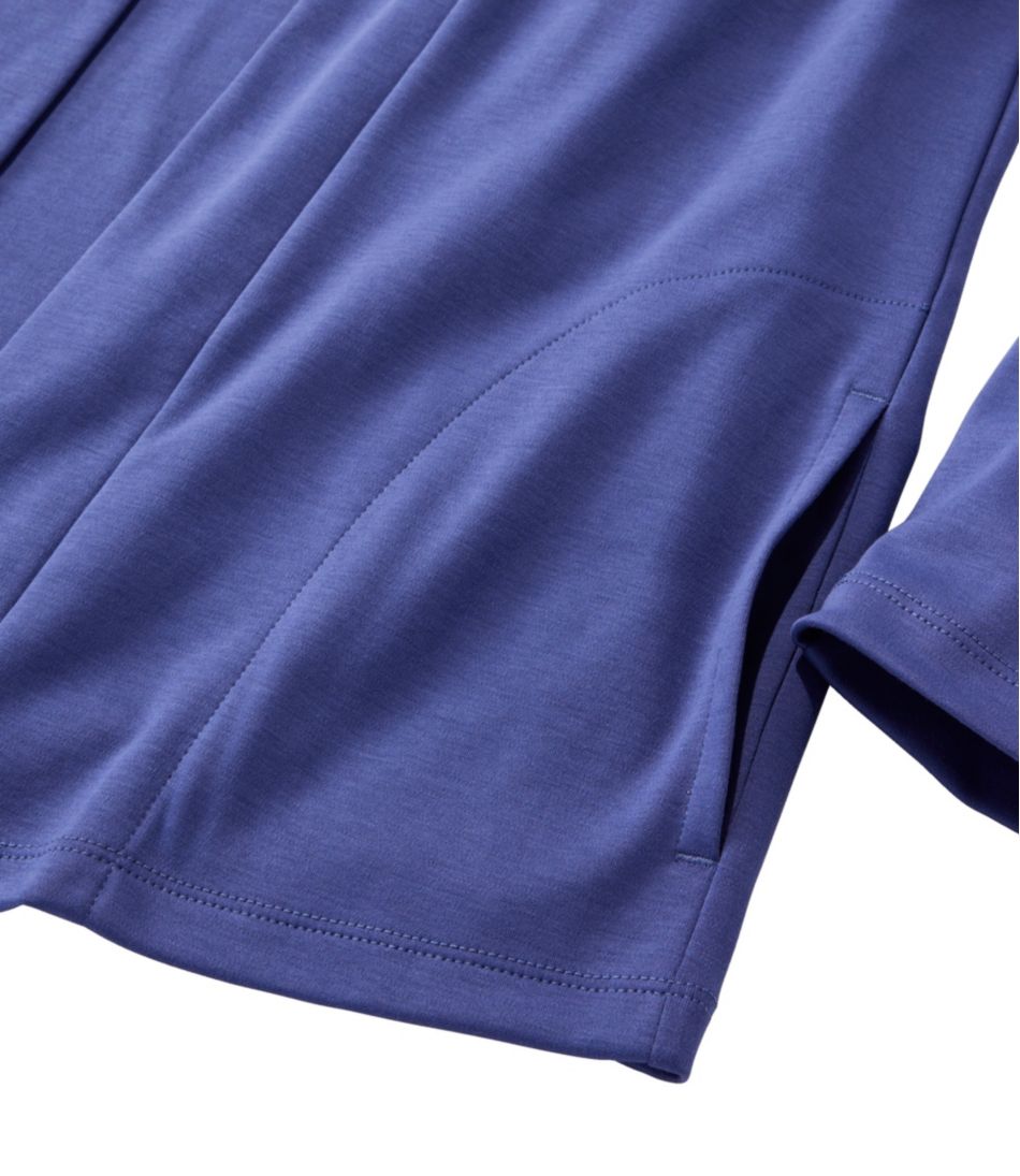 Women's Pima Cotton Open Cardigan With Pockets