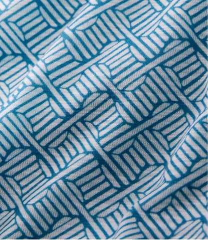 Women's Streamside Tee, Short-Sleeve Splitneck Print