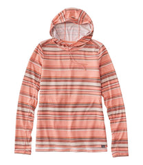 Women's Everyday SunSmart® Hooded Pullover Long-Sleeve Stripe
