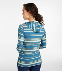 Women's Everyday SunSmart® Hooded Pullover Long-Sleeve Stripe