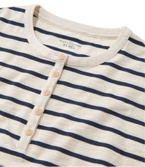 Short-Sleeve Henley Novelty Women's Signature Slub Tee