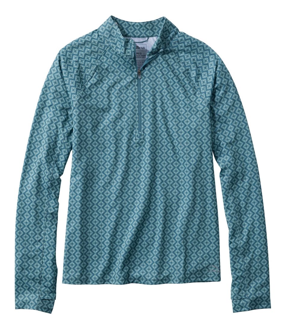 Long-Sleeve Quarter-Zip Print Women's Access Trail Pullover