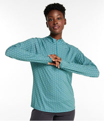 Long-Sleeve Quarter-Zip Print Women's Access Trail Pullover