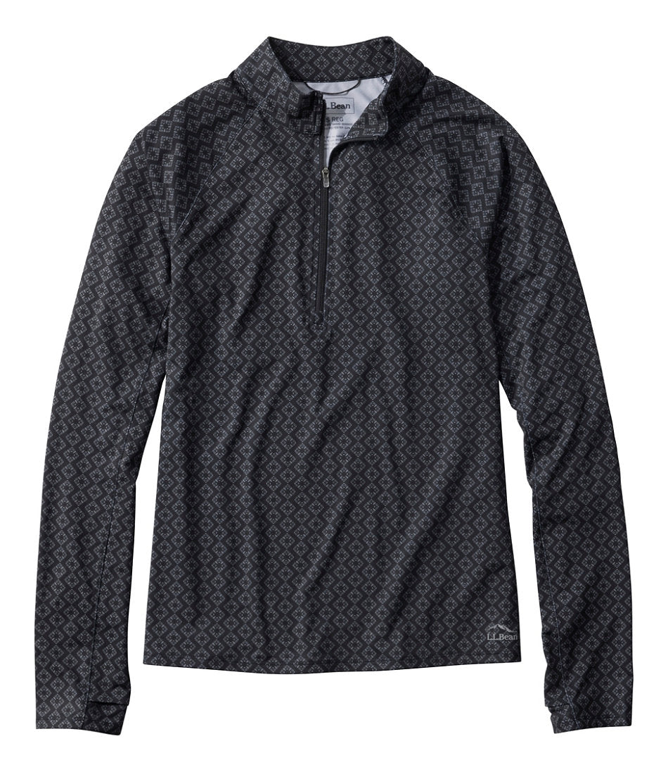 Long-Sleeve Quarter-Zip Print Women's Access Trail Pullover