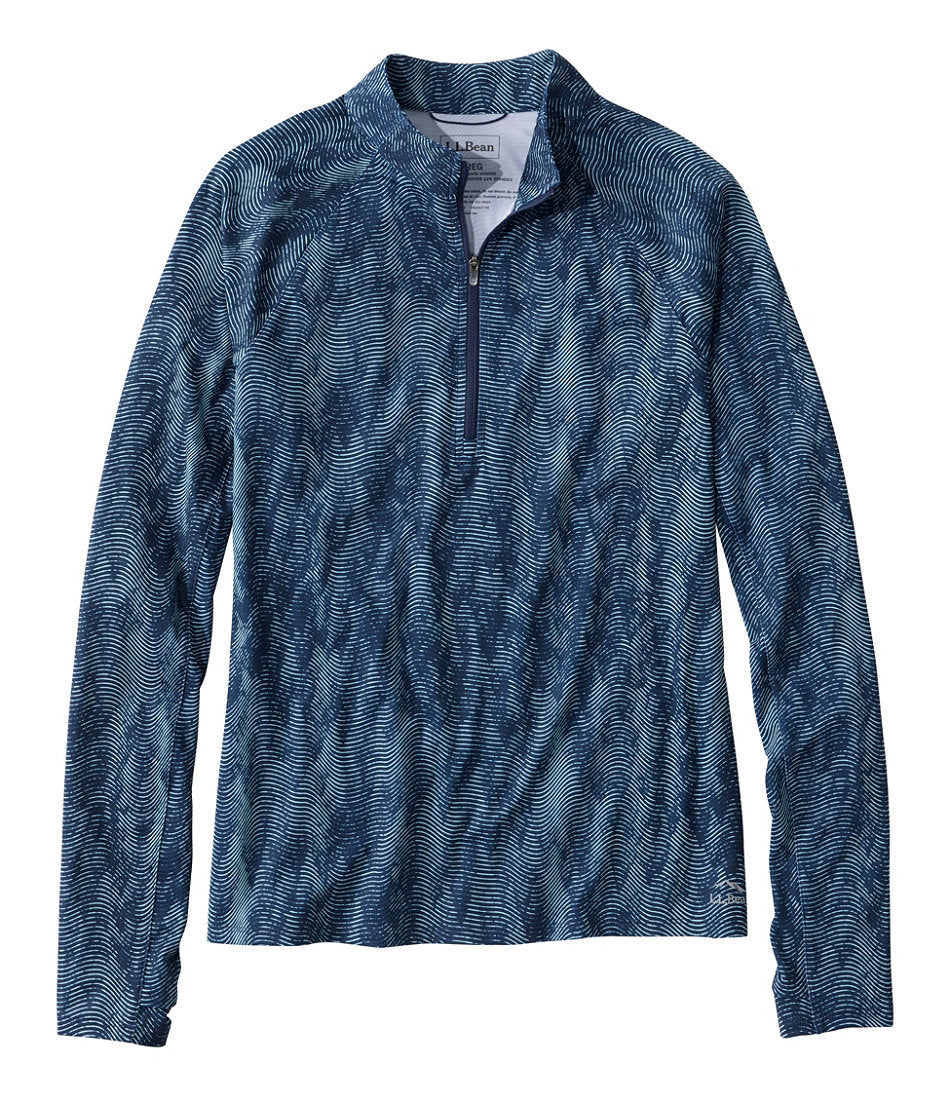 Long-Sleeve Quarter-Zip Print Women's Access Trail Pullover