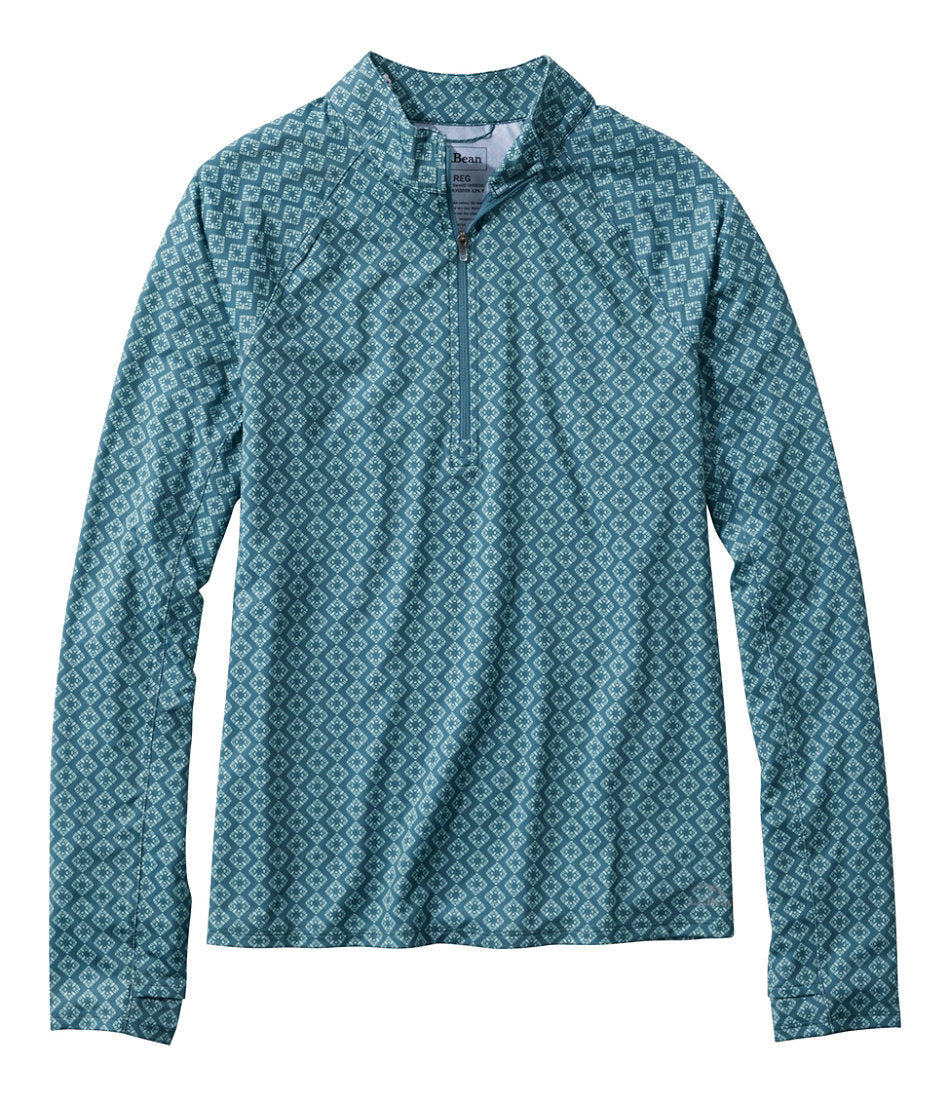 Long-Sleeve Quarter-Zip Print Women's Access Trail Pullover