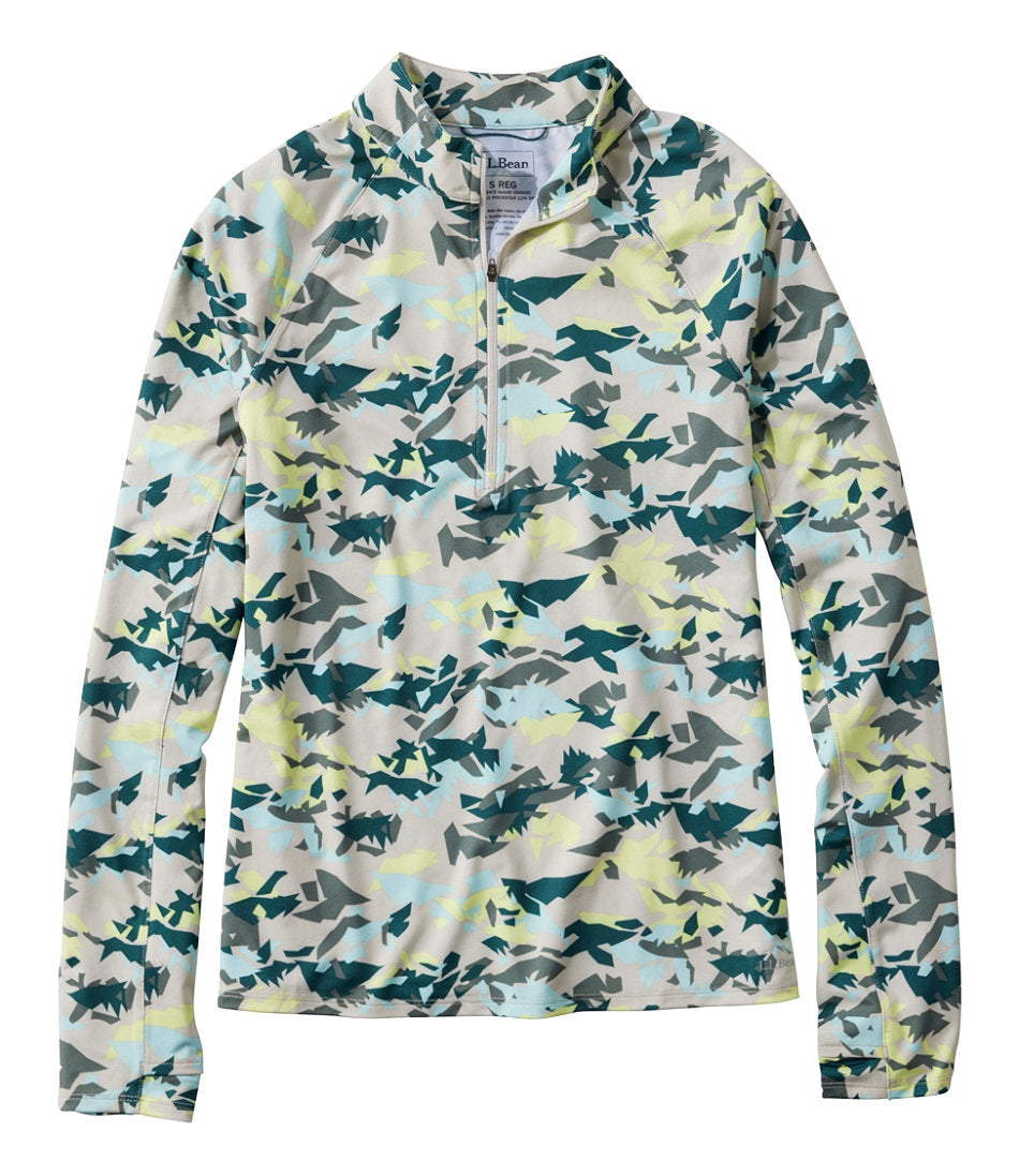Long-Sleeve Quarter-Zip Print Women's Access Trail Pullover