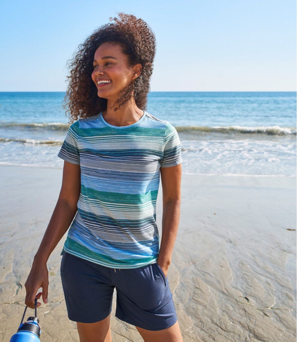 Women's Everyday SunSmart® Tee Short-Sleeve Stripe