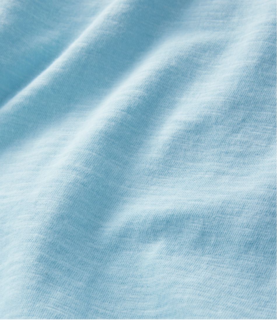 Women's Organic Cotton Tee V-Neck Cap-Sleeve