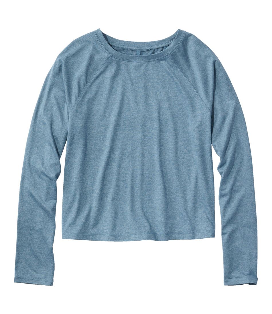 Long-Sleeve Cropped Women's Movement Essential Tee