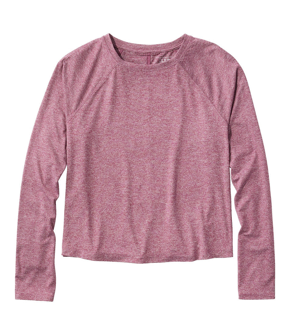 Long-Sleeve Cropped Women's Movement Essential Tee
