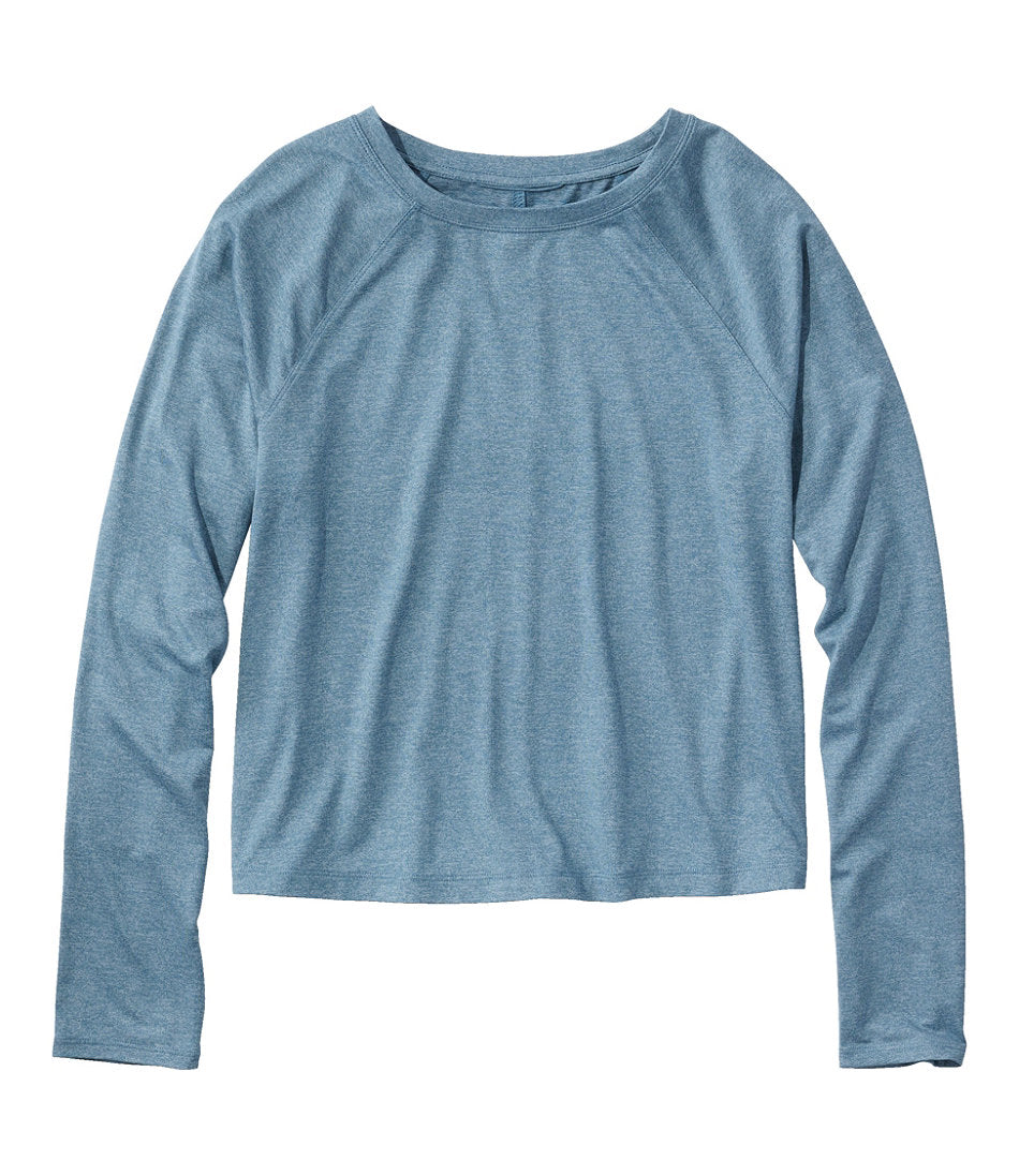 Long-Sleeve Cropped Women's Movement Essential Tee
