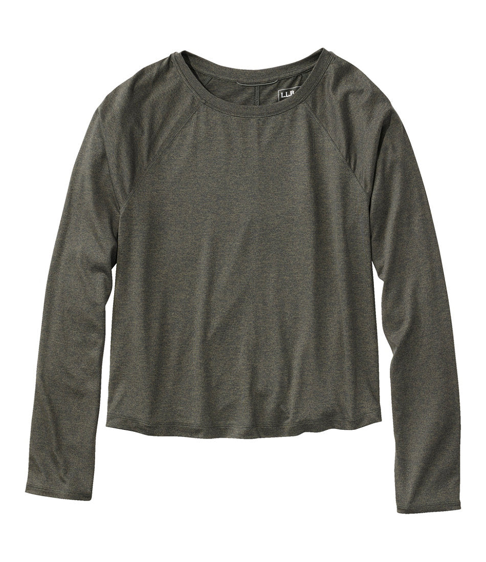 Long-Sleeve Cropped Women's Movement Essential Tee