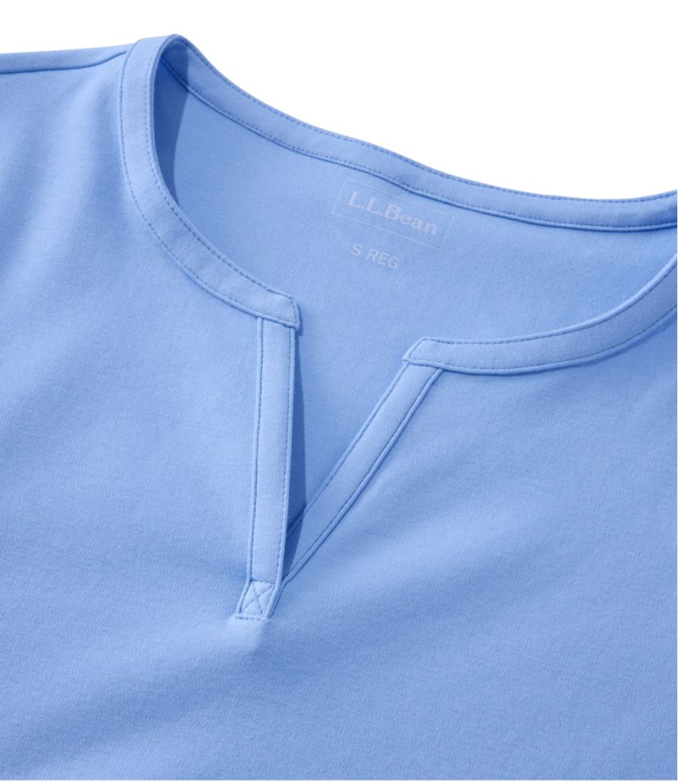 Short-Sleeve Notch-Neck Women's L.L.Bean Tee