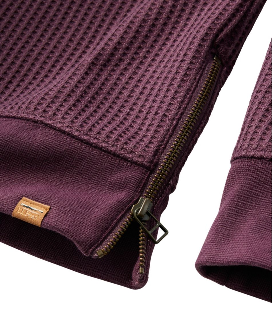 Crewneck Women's Birchwood Brushed Waffle Top