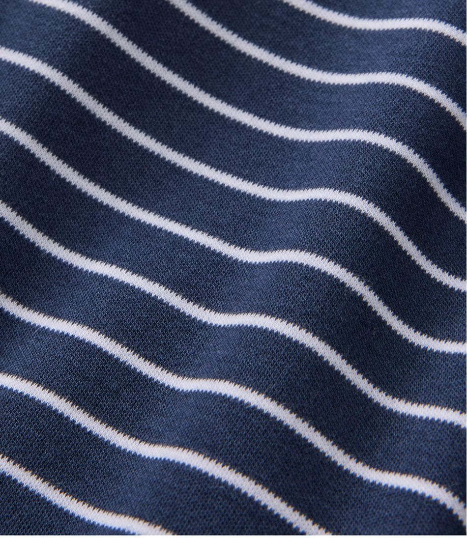 Women's Pima Cotton Tee Short-Sleeve Crewneck Stripe