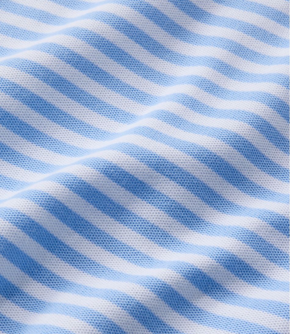 Women's Premium Double L Polo Short-Sleeve Relaxed Fit Stripe