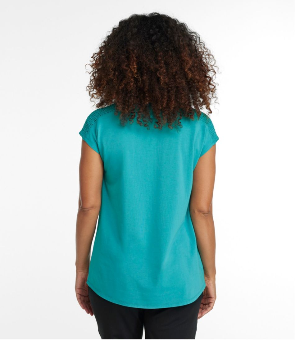 Women's Beyond Soft V-Neck Tee Short Sleeve