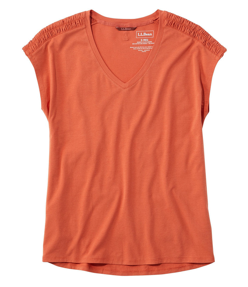 Women's Beyond Soft V-Neck Tee Short Sleeve