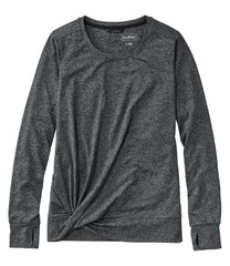 Long-Sleeve Women's VentureSoft Twist-Front Top
