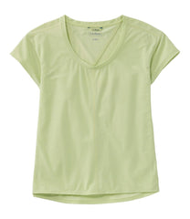 Women's Ribbed Performance Tee Short-Sleeve