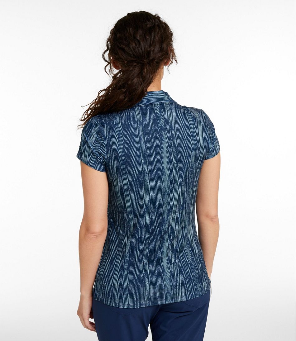 Short-Sleeve Print Women's Access Polo