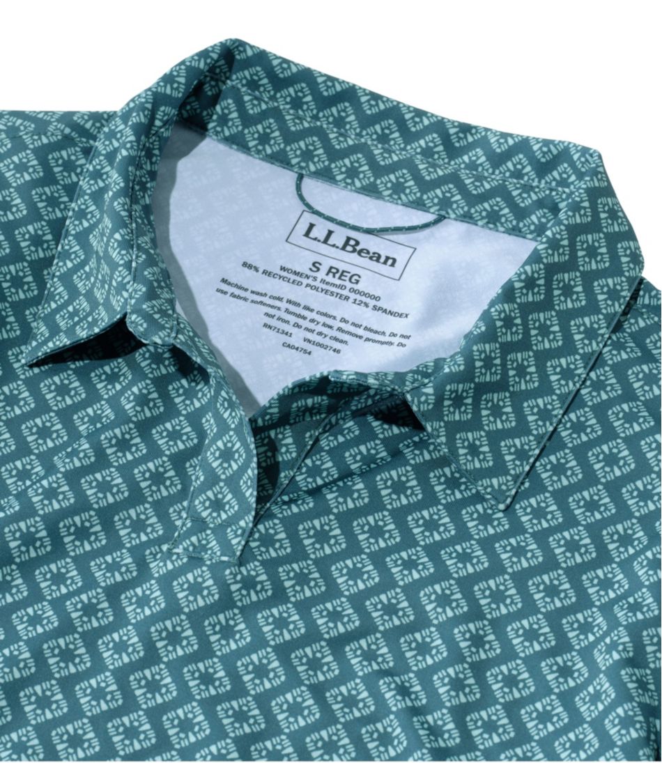 Short-Sleeve Print Women's Access Polo